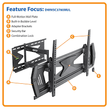 Tv Wall Mount Heavy Duty Up To 80