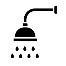Shower Icon Showerheads Simple With
