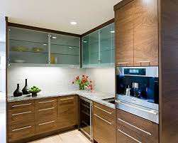 Work Glass Into Your Kitchen Cabinets