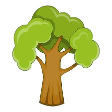 Garden Tree Icon Cartoon Ilration