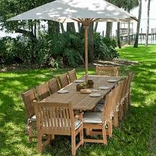 13 Pc Grand Veranda Teak Dining Set