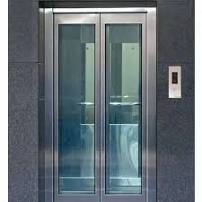 Opening Elevator Glass Door