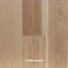Unfinished Engineered Hickory Clear