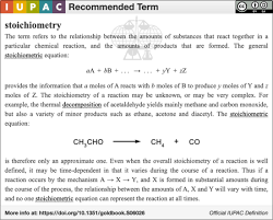 Stoichiometry Wikipedia