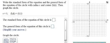 Oneclass Write The Standard Form Of