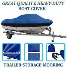 Blue Boat Cover Fits Seaswirl Boats 195