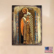 Saint Nicholas Orthodox Icon Religious