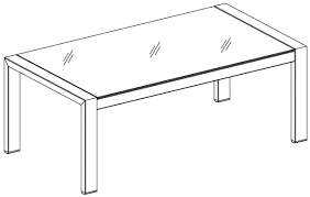 Argos D001 Sitges Corner Set Grey Table
