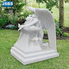 Weeping Angel Headstone Marble