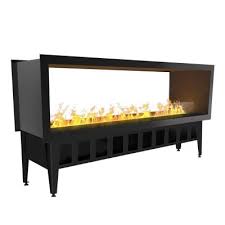2 Sided Built In Insert Electric Fires
