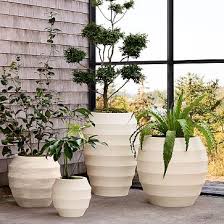 Eli Ficonstone Planter Small Washed Terracotta West Elm