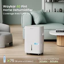 Waykar 80 Pint Energy Star Dehumidifier