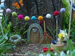Our New Fairy Garden In A Stump