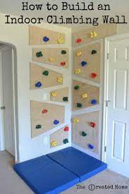 Do It Yourself Climbing Wall The