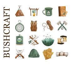Bushcraft Instagram Icons Highlight