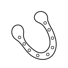 Horseshoe Vector Ilration In Doodle
