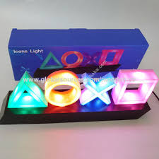 Ps Game Icons Led Light Sound Control