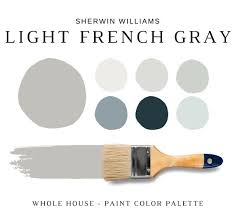 Light French Gray Paint Palette