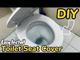 Remove And Replace A Toilet Seat Cover
