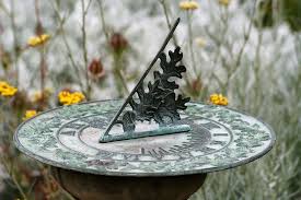 Sundial Object Garden Ornament Time