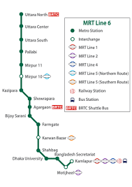 Mrt Line 6 Dhaka Metro Rail Wikipedia