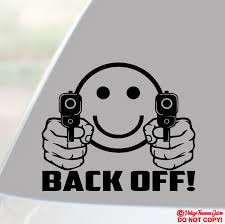 Vinyl Decal Car Rear Window