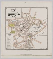 City Plan Of Lublin Ml H 1578 In Museums