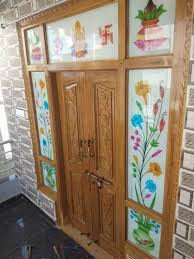 Main Door Design Glass Service At Rs