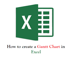 How To Create A Gantt Chart In Excel