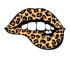 Leopard Lips Svg Lips Bite Svg Leopard
