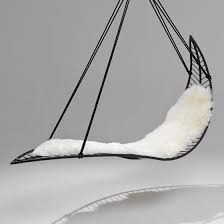 Leaf Hanging Chair Swing Seat Lined