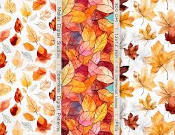 Autumn Leaves Stained Glass Patterns