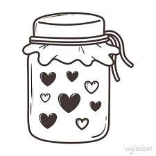 Hearts Love Romantic Doodle Icon Design