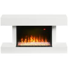 Homcom 21 5 Electric Fireplace With