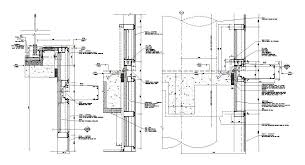 Curtain Wall Drawing Free Dwg File
