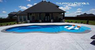 Sandal Beach Entry Fiberglass Pool