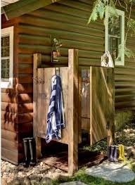 Thinking About An Outdoor Shower