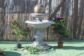 Stone Garden Regis Ball Fountain Water