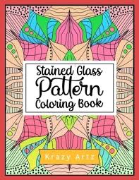 Stained Glass Pattern Coloring Book An