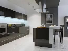 Modern Lacquered Glass Kitchen