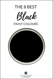 The 8 Best Black Paint Colours