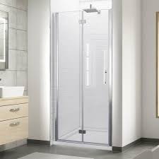 Bi Fold Semi Frameless Shower Door