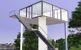 Sims Starter Home House On Stilts