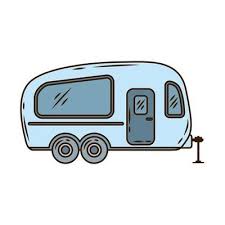 Camper Vector Art Icons And Graphics