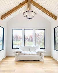 26 shiplap ceiling with beams ideas to