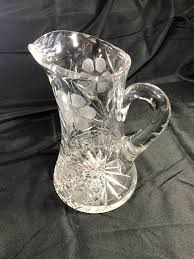 Cut Glass Pitcher