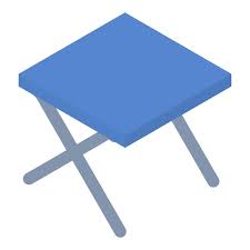 Camp Chair Icon Isometric Of Camp Chair