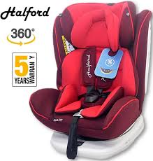 Halford Zeus 360 Spin Car Seat Isofix