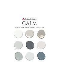 Buy Calm Paint Palette Benjamin Moore