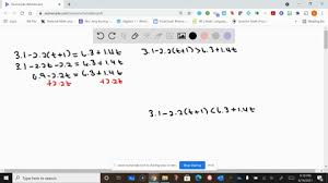 Solved Solve The Equation In Part A